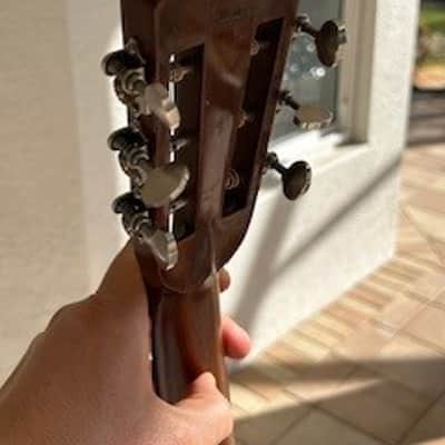 Pre-War Guitars Co. 12 Fret Dreadnought IRW w/Herringbone, Iced Tea Distress Level 2 image 14