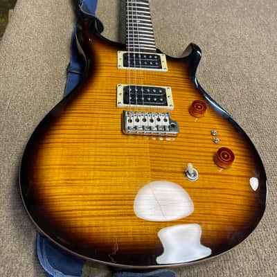 PRS SE Custom 24 2021 Black Gold Burst image 2