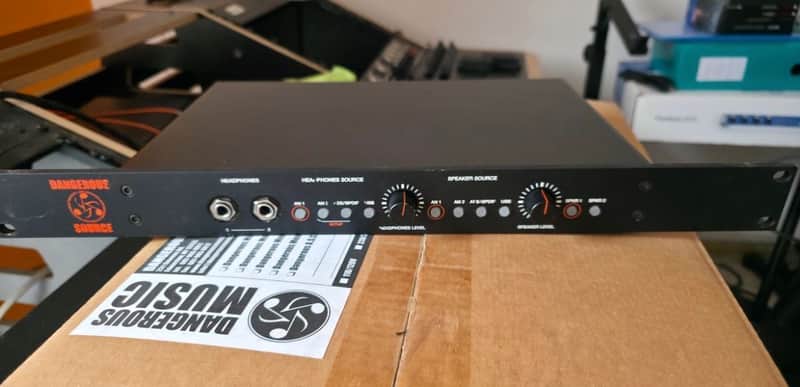 Dangerous Music Source Monitor Controller + Rack mount kit image 1