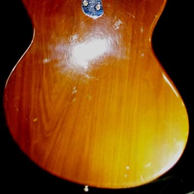 Mosrite MARK X, Model 502 JOE MAPHIS BASS 1967 Natural. Walnut Body. Spruce Top. Maple Neck. image 3