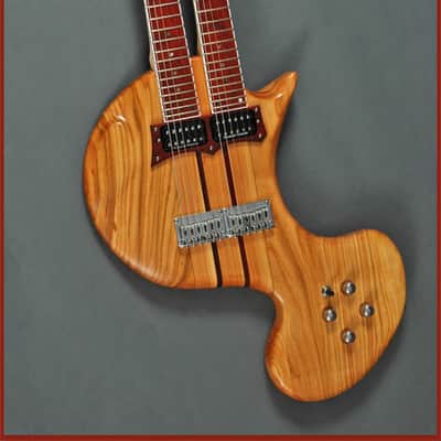 Custom REK Portato Guitar two-handed tapping touch. Like a doubleneck double neck Chapman Stick image 1