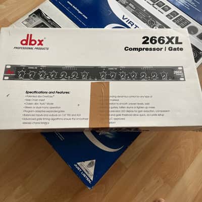 dbx 266XL Stereo Compressor / Limiter 2010s - Black image 2