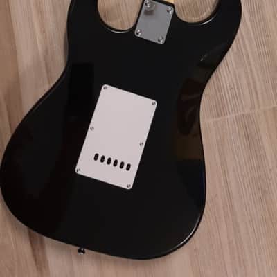 2026 Elite® Stratocaster Gilmour Style Guitar Turbo w/ MOD Black Classic Strat SSS LTD image 8