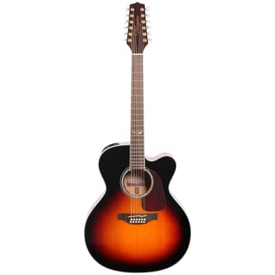 Takamine GJ72CE Jumbo Cutaway Acoustic-Electric Guitar, 12-String, Brown Sunburst, Open Box (Very Good) image 3