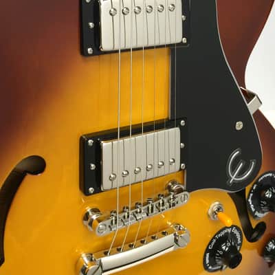 Epiphone ES-335 Pro Ltd Ed Semi-Hollowbody Electric Guitar - Iced Tea Burst image 3