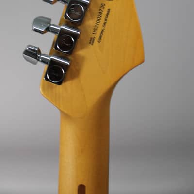 2021 Fender American Professional II Stratocaster Left-Hand Dark Night w/OHSC image 6