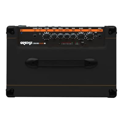 Orange Crush Bass 50 Bass Combo Amplifier (50 Watts, 1x12"), Black image 4