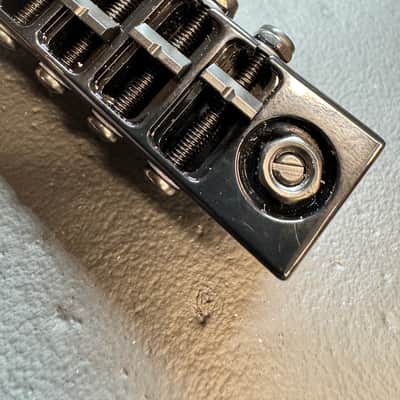 Carlino Rock Bottom Bridge/sustain block / tailpiece System 2025 - Gloss Black image 7