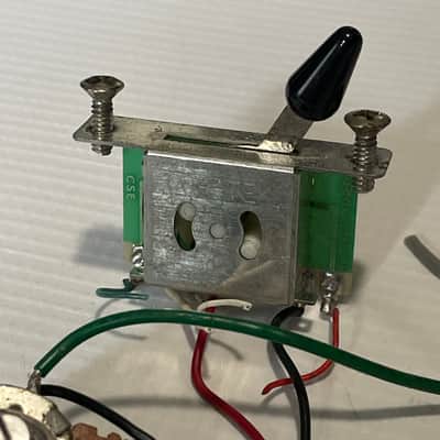 1990's Ibanez RG270 RG Series Guitar Factory Electronics Wiring, Volume Tone Pot Jack image 5