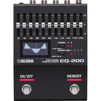 Boss EQ-200 Graphic Equalizer Effects Pedal image 1