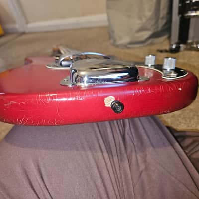 Fender Precision Bass Cherry red image 11