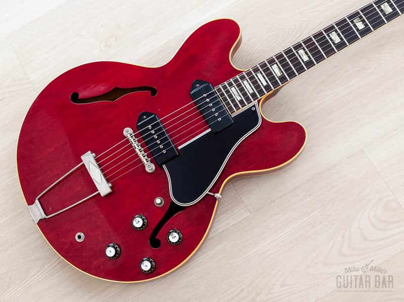 1962 Gibson ES-330 TDC Vintage Hollowbody Electric Guitar Cherry Collector-Grade w/ Case - Excellent