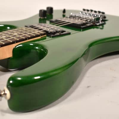 90's Hamer Diablo Slammer Trans Green Finish Floyd Rose Electric