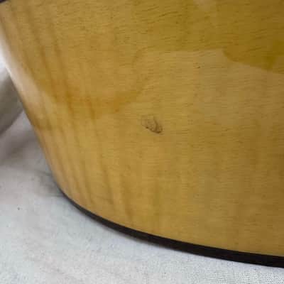 Sigma Guitars STB-ME Acoustic-Electric Bass with Case - MIK Made In Korea 1992 - Natural image 18