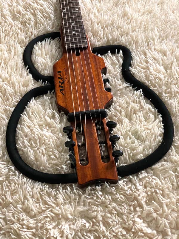 Aria Sinsonido AS-100C Acoustic Electric Travel Guitar | Reverb