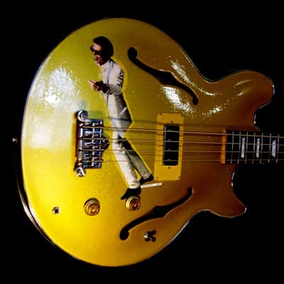 Epiphone Jack Casady Signature Bass 2000 Metallic Gold image 9