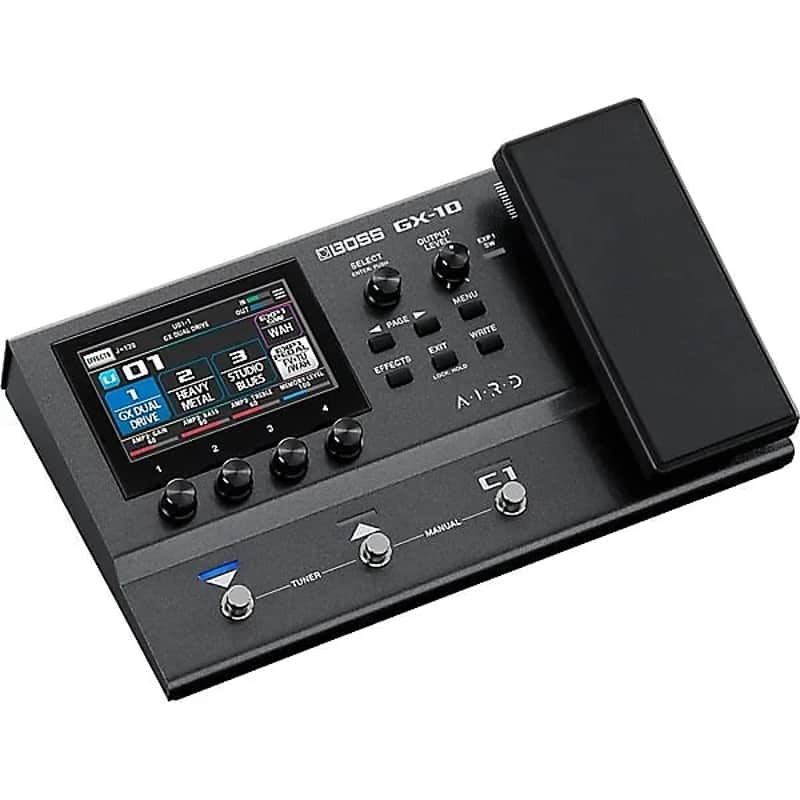 Boss GX-10 Guitar Multi Effects Processor Black image 1