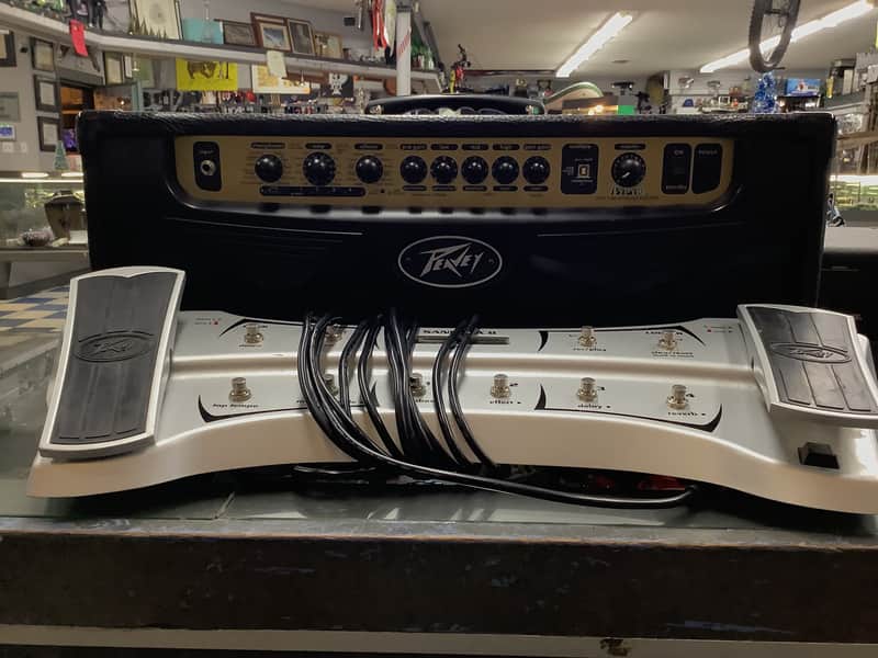 Peavey Vypyr 120-Watt Modeling Tube Guitar Amp with Sanpera II footswitch image 1