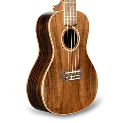 Lanikai All Solid Acacia Uke Concert Ukulele w/Maple Binding | +FREE Case | NEW Authorized Dealer image 3