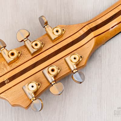 1977 Greco GO1200 Speed Way Vintage Neck Through Guitar Natural w/ Case, Japan Fujigen image 5