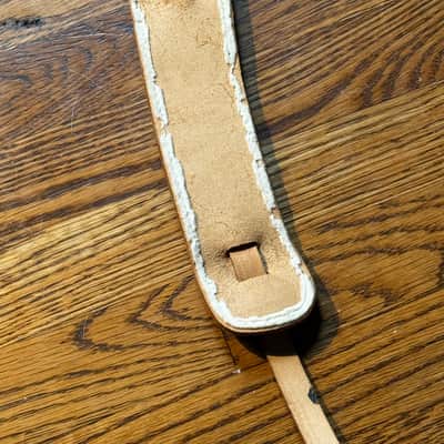 Vintage 1960 s Fender Stratocaster Leather Strap Original Case Candy image 4