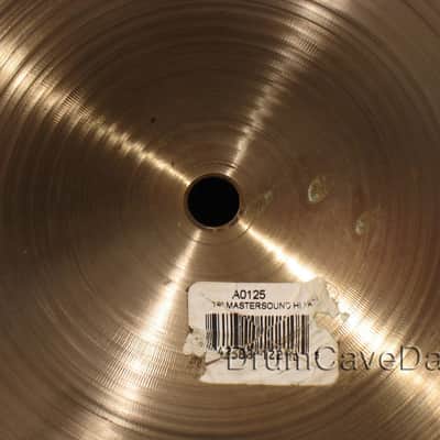 14" ZILDJIAN A series MASTERSOUND HI HAT CYMBALS, EXCELLENT, DEMO VIDEO! image 16
