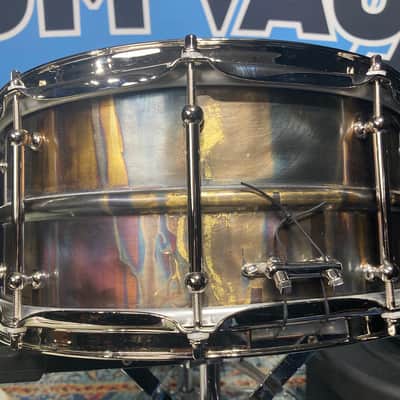 Joyful Noise - 6.5x14" TKO Brass Reserve Snare Drum with Case 2024. MINT! image 16