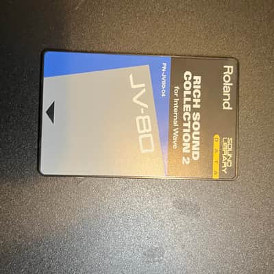 Roland PN-JV80-04 Rich Sound Collection 2 JV-80 JV-880 Card