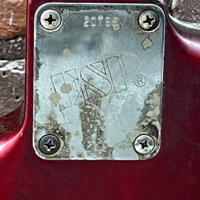 ESP Traditional MIJ Strat Style SN: 20795 - Candy Apple Red image 2