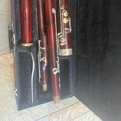 Schreiber brand Wood Bassoon  with case.  Made in Germany image 8