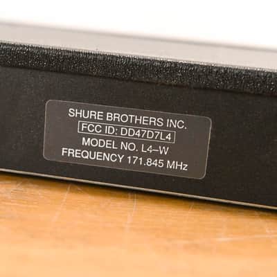 Shure L4 Diversity Wireless Receiver - 171.845 MHz (NO POWER SUPPLY) CG01Y4H image 10