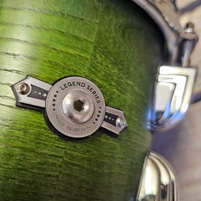 British Drum Co Legend 6" Tom Drum, Orinoco Green USED! RKLET240924 image 4