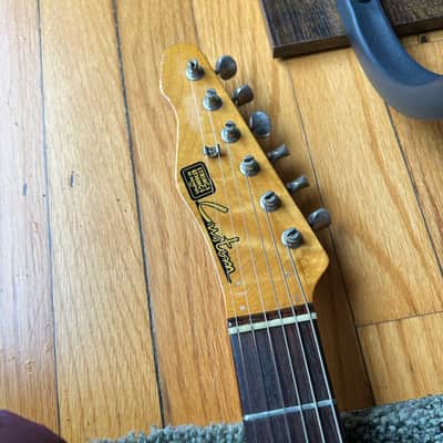 1980s Strings & Things Left Handed Double Cut Electric Guitar Crazy Rare w/ HSC image 5
