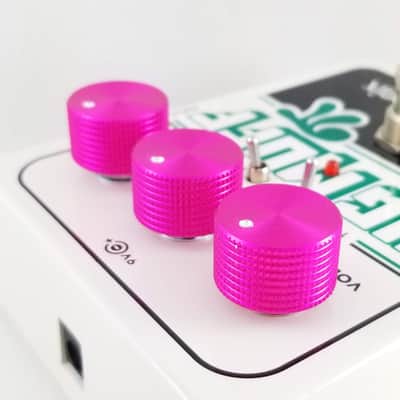 Tesi 20mm Solid Aluminum Knurled Replacement Knob - Pink image 4