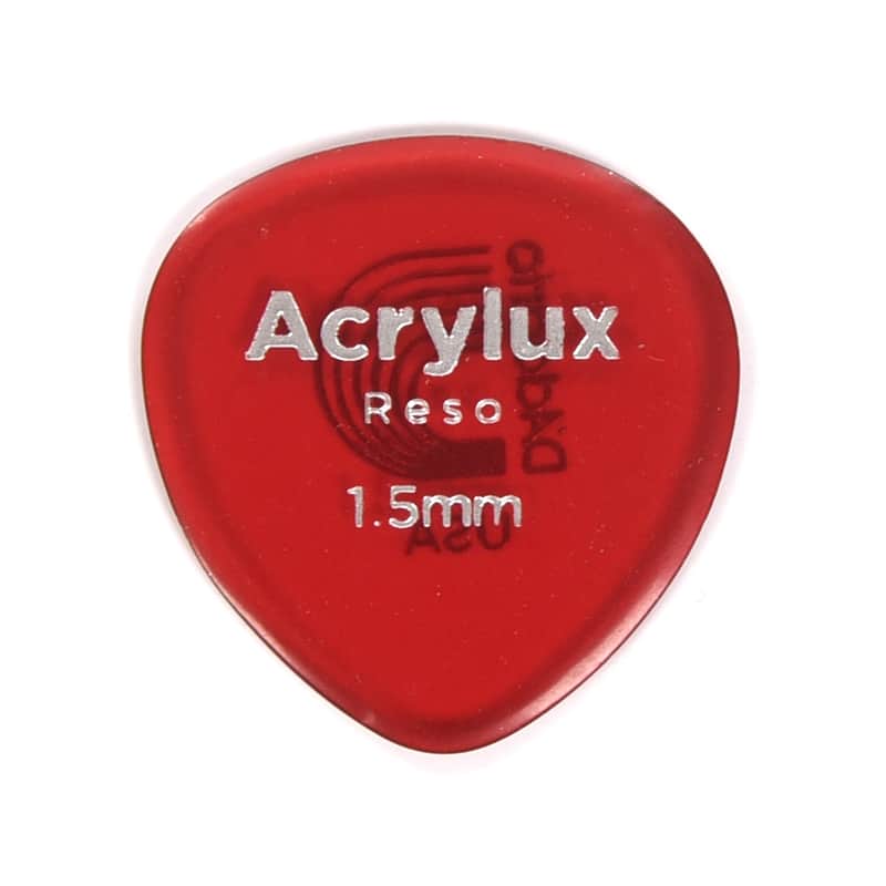 D'Addario 2AR7-03 Acrylux Reso Mandolin Pick - 1.5mm (3) image 1