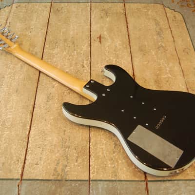Danelectro Hodad Electric 12 String w/ Waterslide Guitars Baritone Rubber Bridge Conversion - Mosrite Body Early 2000s - Soft Case Included image 14