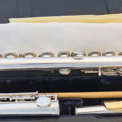 Gemeinhardt KG Special Professional Flute *All Solid Silver *Open-hole *B-Foot *Cleaned & Serviced image 11