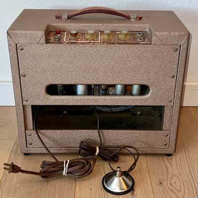 1960 DeArmond R5T Amplifier 10" Combo Super RARE, Tube Driven Tremolo Circuit image 11
