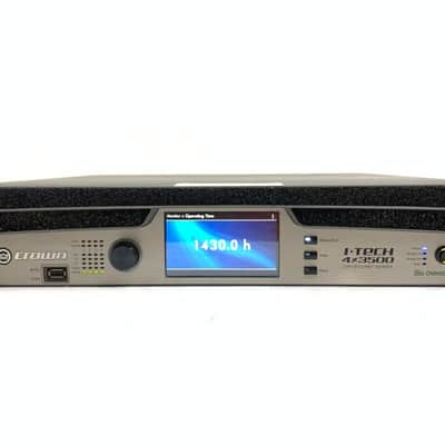 Crown I-Tech 4X3500HD Power Amp WITH/Speakon Post 1430 Hrs #0159 (One)True Heart Sound image 6
