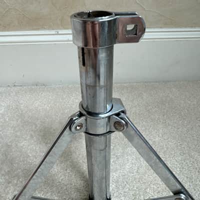 Ludwig Vintage Atlas Snare Drum Stand 3 Legged Base Part - Bonham Like 70s - Chrome image 7