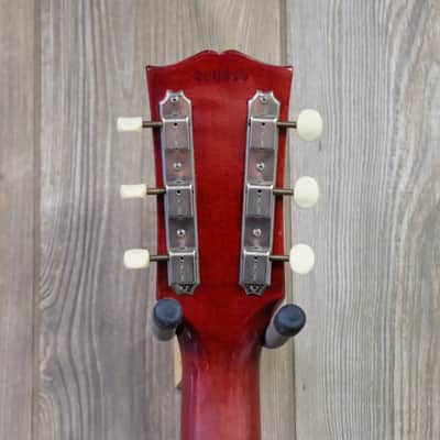 Gibson SG Junior 1964 w/ original alligator chipboard case- Cherry image 6