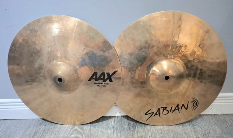 Sabian AAX Medium Hi Hats 14' image 1