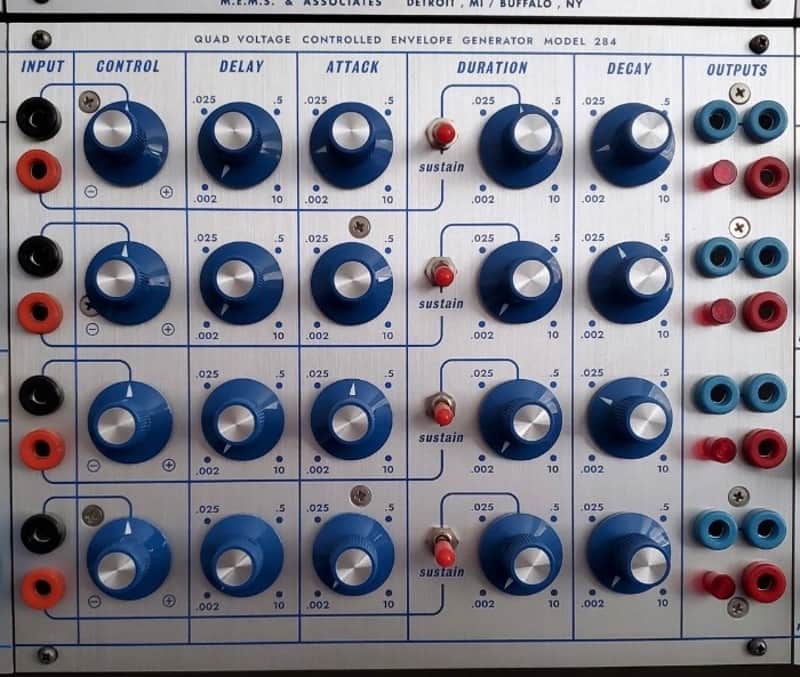 Buchla Quad Voltage Controlled Envelope Generator - Model 284 Clone image 1