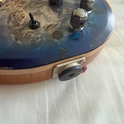 Ibanez BTB845-CBL Standard 2020 - Present - Cerulean Blue Burst Low Gloss image 4