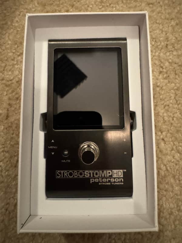 Peterson StroboStomp HD Silver with Original Box image 1