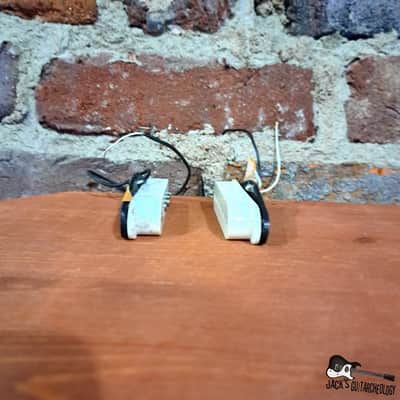 Lawsuit Era S-Style Single Coil MIJ Pickups - Set of 2 (6.12K & 4.7K) (1970 - White) image 3