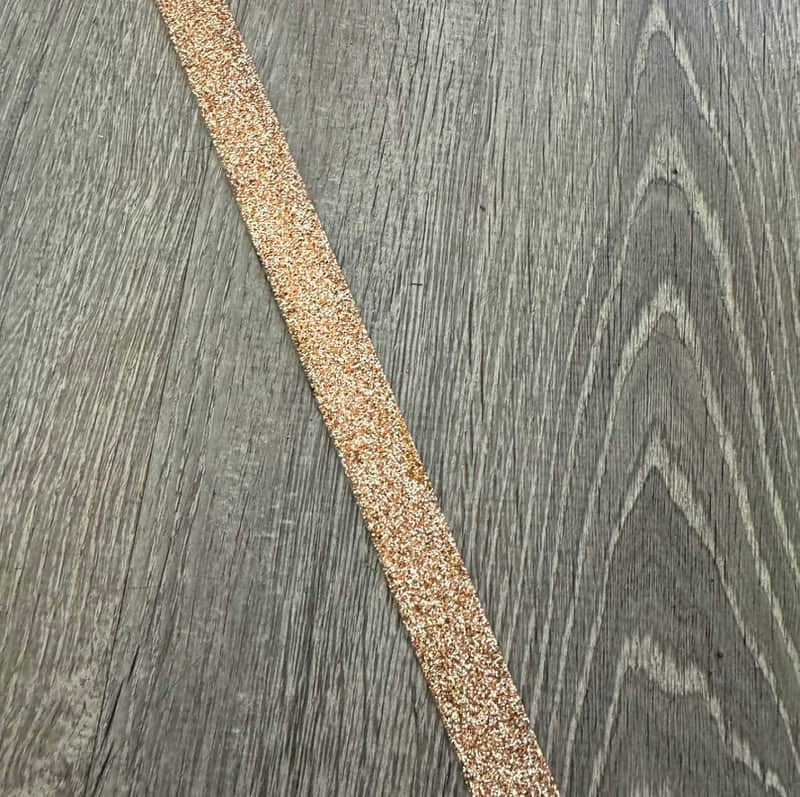 Gretsch Vintage 3/4 Inch Inlay Strip For Round Badge Era 60s 70s Bass Drum 18 20 22 Etc Champagne image 1