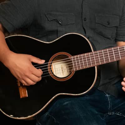 Ortega R221BK-3/4 Family Series Spruce Top Mahogany Neck 3/4-Size Nylon 6-String Classical Acoustic Guitar w/Gig Bag image 19