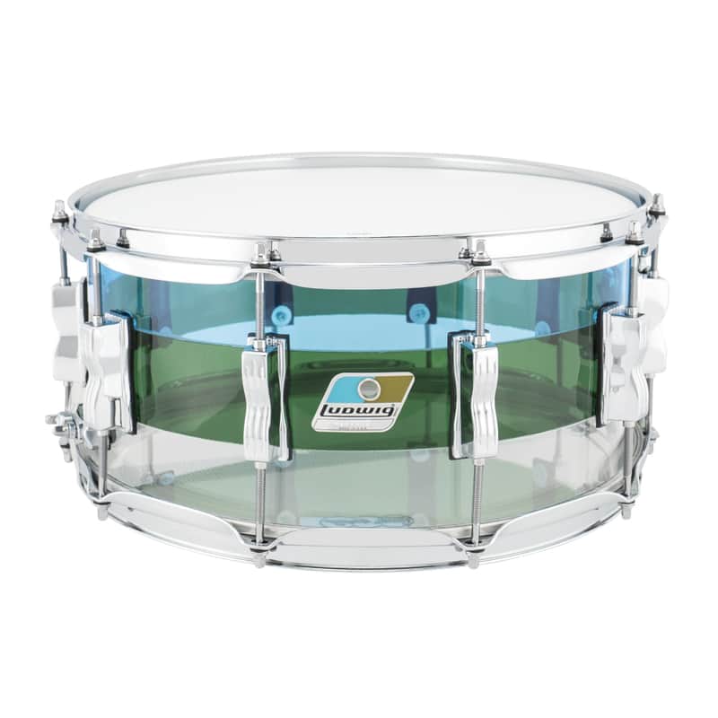 Ludwig Vistalite Reissue 50th Anniversary 6.5x14" Snare Drum image 2