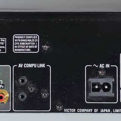 JVC XV-FA90BK 7 CD / DVD audio / DVD video player carousel- 2003 - Black - Tested Working image 9